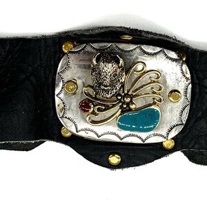 Leather waist Belt Western Woman Adjustable